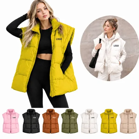 Loose Sleeveless Cotton Vest for Women