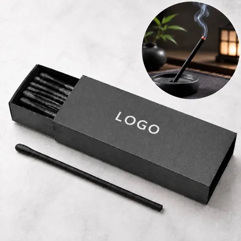 Elegant Black Matchbox with Sliding Tray and Matte Finish
