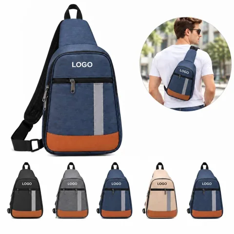 Thermal Insulated Crossbody Lunch Bag with Front Pocket