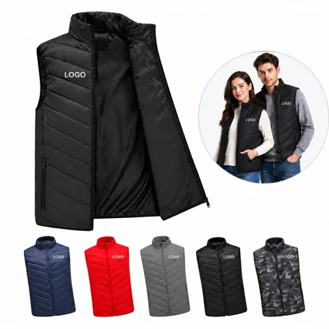 Men's 3-Level Carbon Fiber Heated Warming Vest
