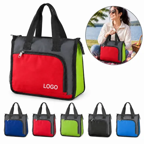 Thermal Insulated Oxford Cloth Tote for Food and Drinks