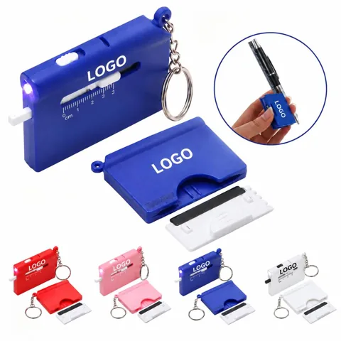 Compact LED Handheld Light with Built-in Cutter