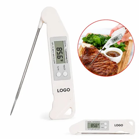 Digital Meat Thermometer with Foldable Probe for Grill