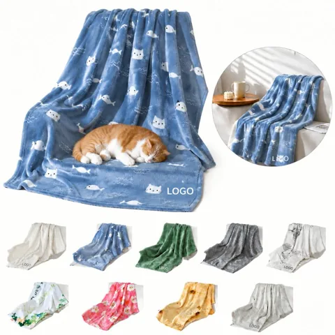 Soft Plush Pet Sleeping Mat with Non-Slip Base