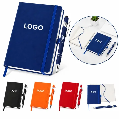 Soft Cover Notebook with Pen for Writing and Note Taking