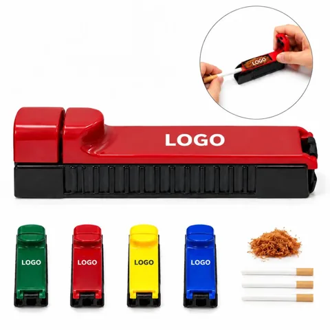 Portable Metal Manual Cigarette Rolling Case