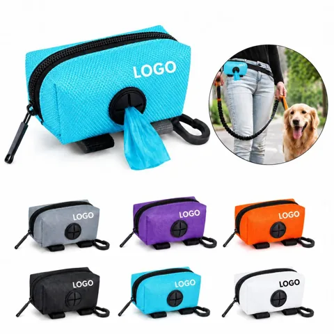 Pet Waste Bag Dispenser with Secure Lid