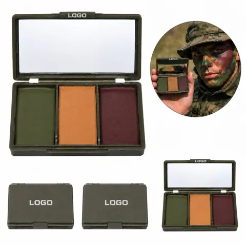 Portable Camo Travel Makeup Organizer Case