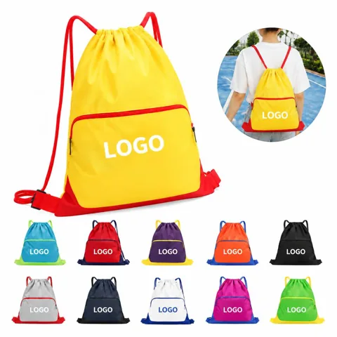Waterproof Drawstring Sports Backpack Lightweight Outdoor