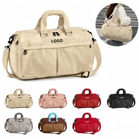Lightweight Oxford Travel Tote for Women Fits 14-Inch Laptop