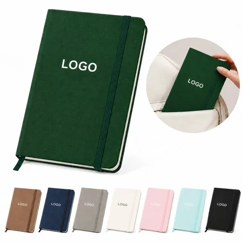 Hardcover Pocket Lined Journal for Daily Notes